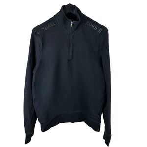 Mens Y2K Nike Black Full Zip Micro Swoosh Essential Jacket Size L